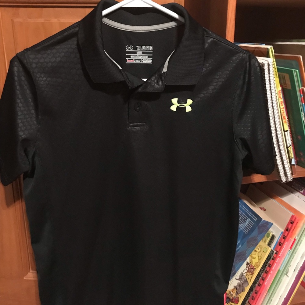 Under Armor Gold Polo